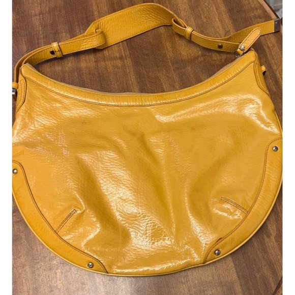 Cole Haan Marigold Patent Hobo Bag - Picture 3 of 15